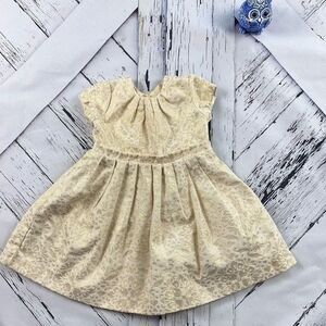 Holiday Edition gold dress 18months toddler girl